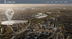 Desktop Screenshot of meridianwater.co.uk